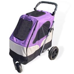 Topmast Dogs Buggy Deluxe En vacker lila sportig barnvagn